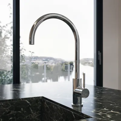 Semplice SKV101 - Kitchen mixer tap, Ø22-Spout, Chrome