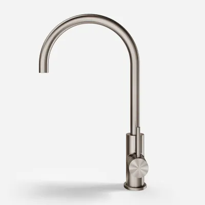 Semplice SKV101 - Kitchen mixer tap, Ø22-Spout, PVD Brushed Steel