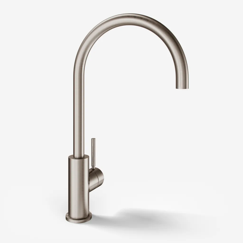 Semplice SKV101 - Kitchen mixer tap, Ø22-Spout, PVD Brushed Steel