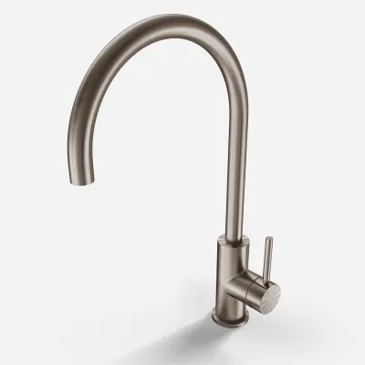 Semplice SKV101 - Kitchen mixer tap, Ø22-Spout, PVD Brushed Steel