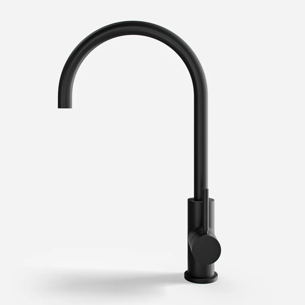 Semplice SKV101 - Kitchen mixer tap, Ø22-Spout, Matte black