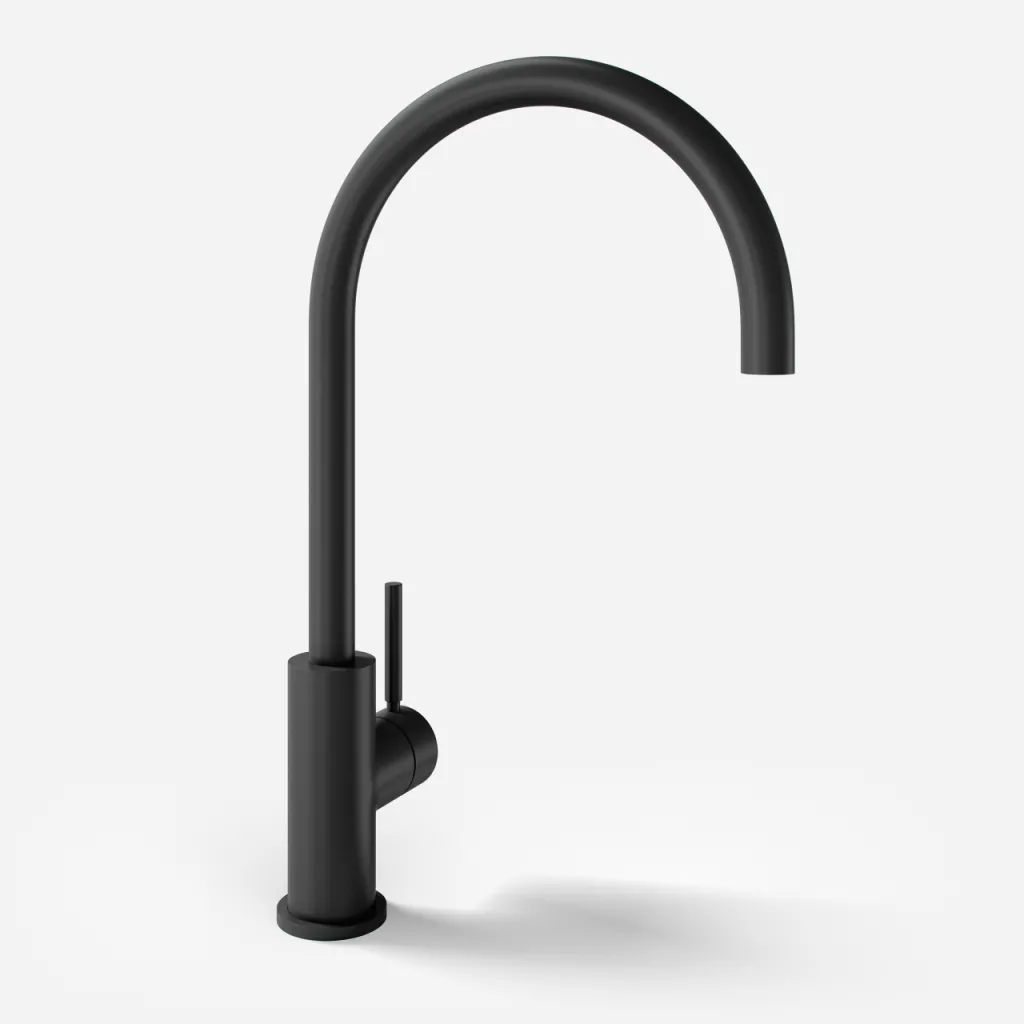 Semplice SKV101 - Kitchen mixer tap, Ø22-Spout, Matte black