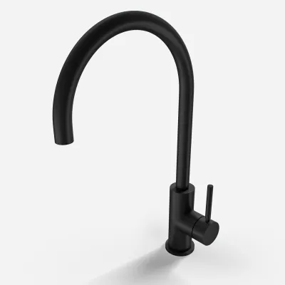 Semplice SKV101 - Kitchen mixer tap, Ø22-Spout, Matte black