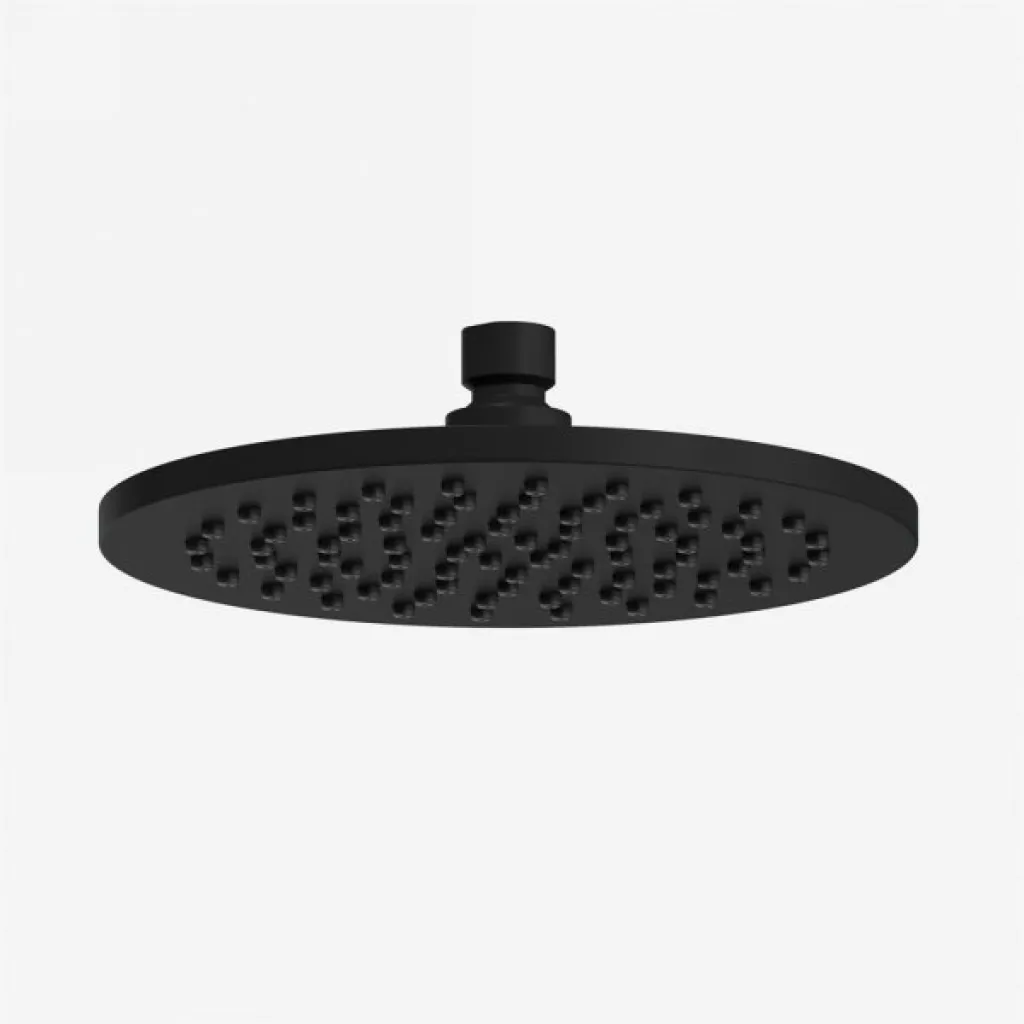 Rain DeLuxe RHB20 - MKII, Head shower Ø20, Matt Black