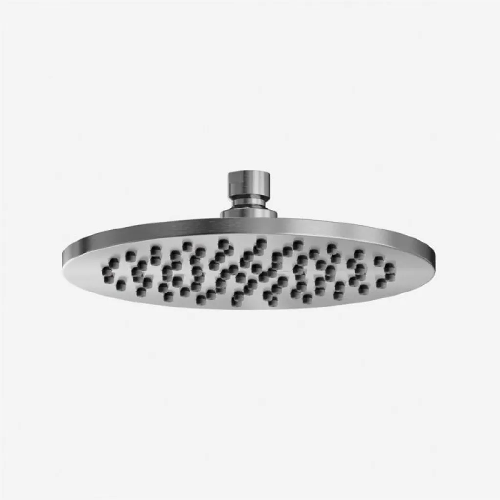 Rain DeLuxe RHB20 - MKII, Head shower Ø20, Brushed steel