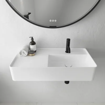 Coco 7R - 70x35 Sink on the right, Mathvid SolidTec®