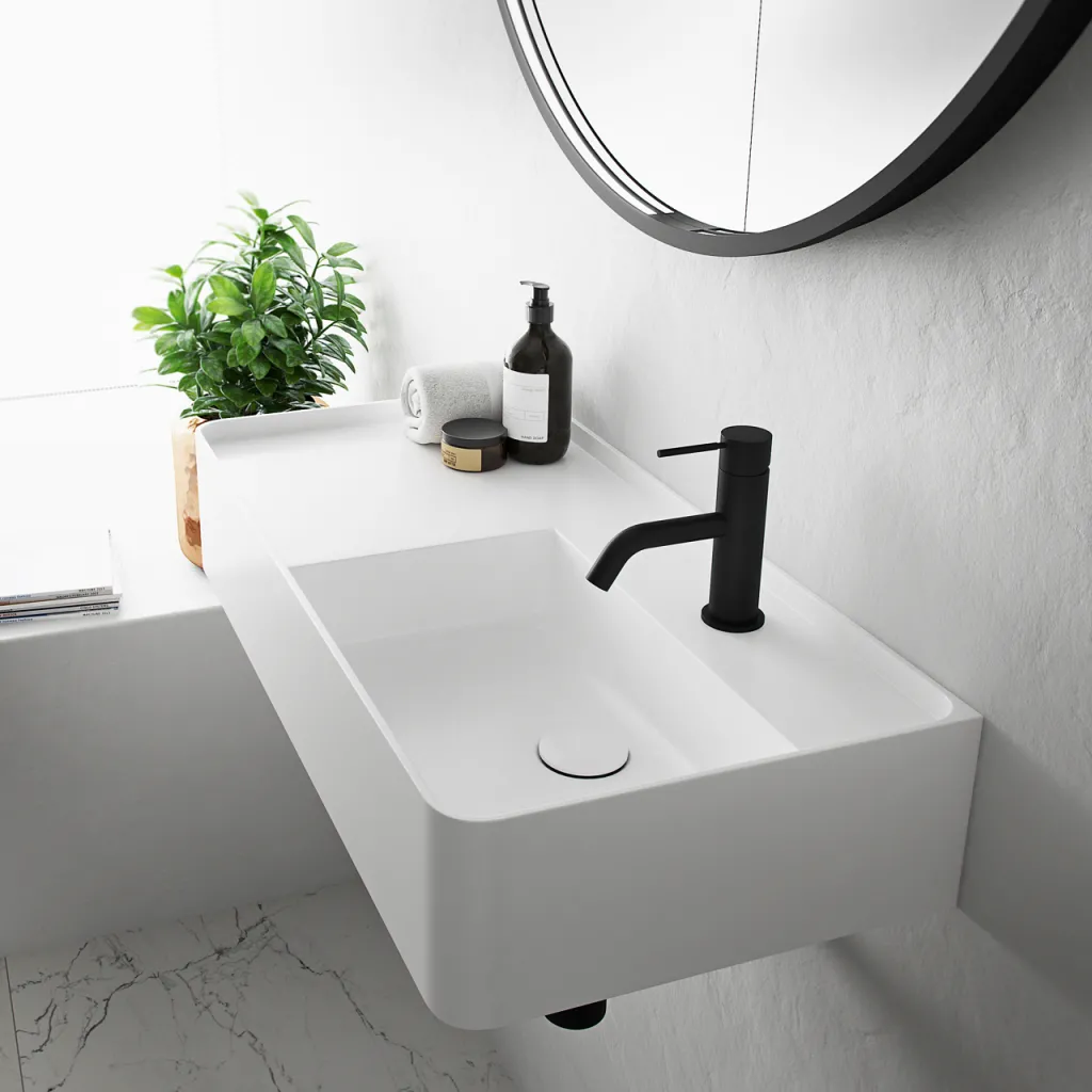Coco 7R - 70x35 Sink on the right, Mathvid SolidTec®