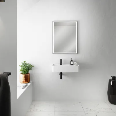 Coco 6L - Washbasin 60x35 cm, Matt White SolidTec®