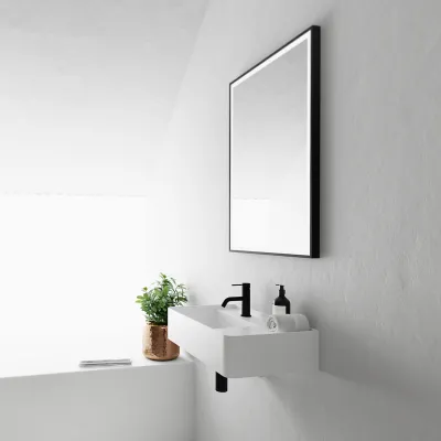 Coco 6L - Washbasin 60x35 cm, Matt White SolidTec®