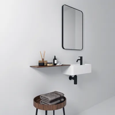 Coco 4L - 50x22.5 Sink left, Mathvid SolidTec®