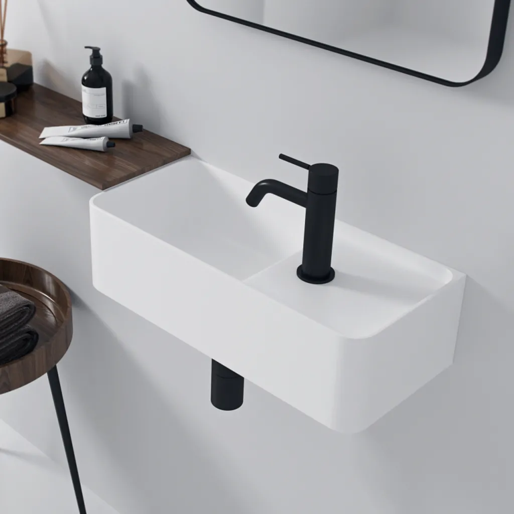 Coco 4L - 50x22.5 Sink left, Mathvid SolidTec®