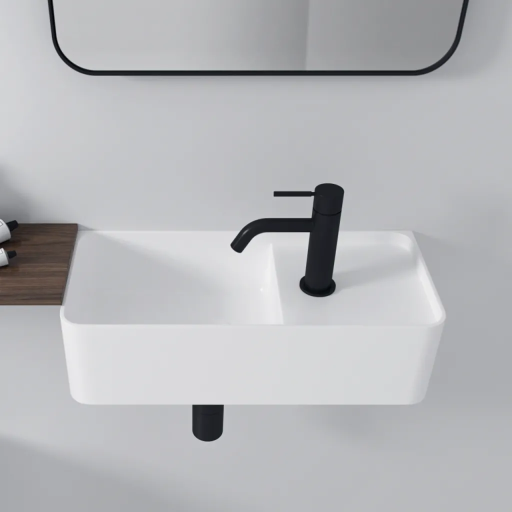 Coco 4L - 50x22.5 Sink left, Mathvid SolidTec®