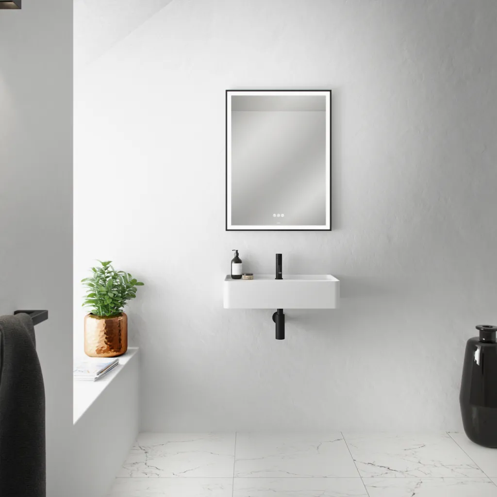 Coco 60 - Washbasin 60x35 cm, Matt White SolidTec®