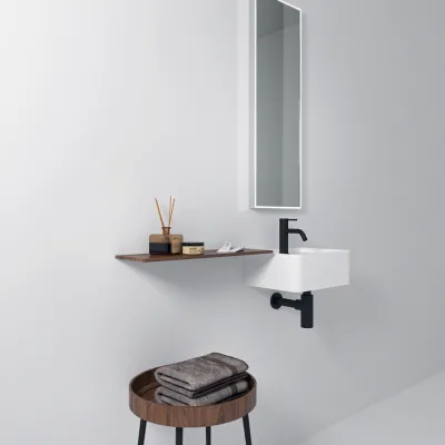 Coco 36 - 36x28 Washbasin, Matt white SolidTec®