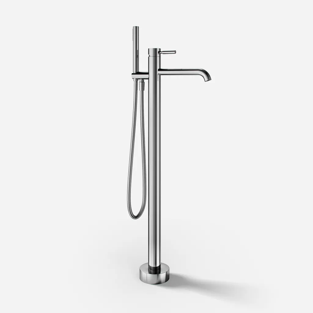 Semplice SQ2 - Freestanding bath mixer, Chrome