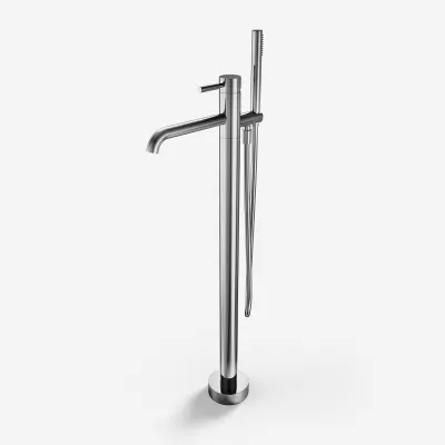 Semplice SQ2 - Freestanding bath mixer, Chrome