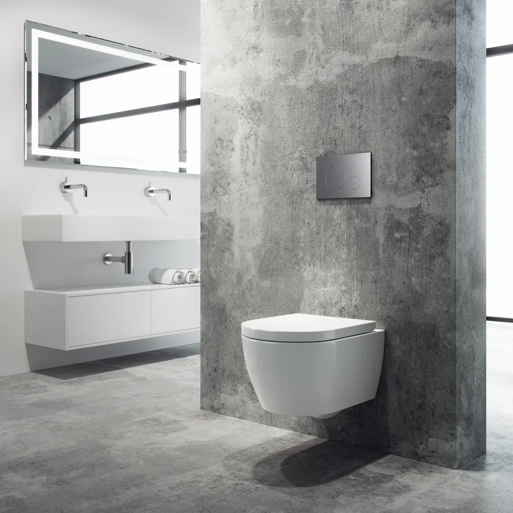 Pulcher Turn - MKII, Flush Plate, Brushed Stainless Steel