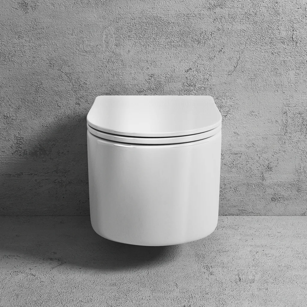 Soho PS2-18 - Toilet 49 cm, White, Rimless + EasyClean Coat