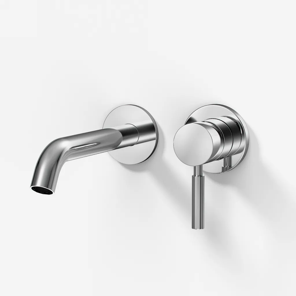 Semplice SHV102 S03 - Washbasin armature, 20 cm spout, Chrome