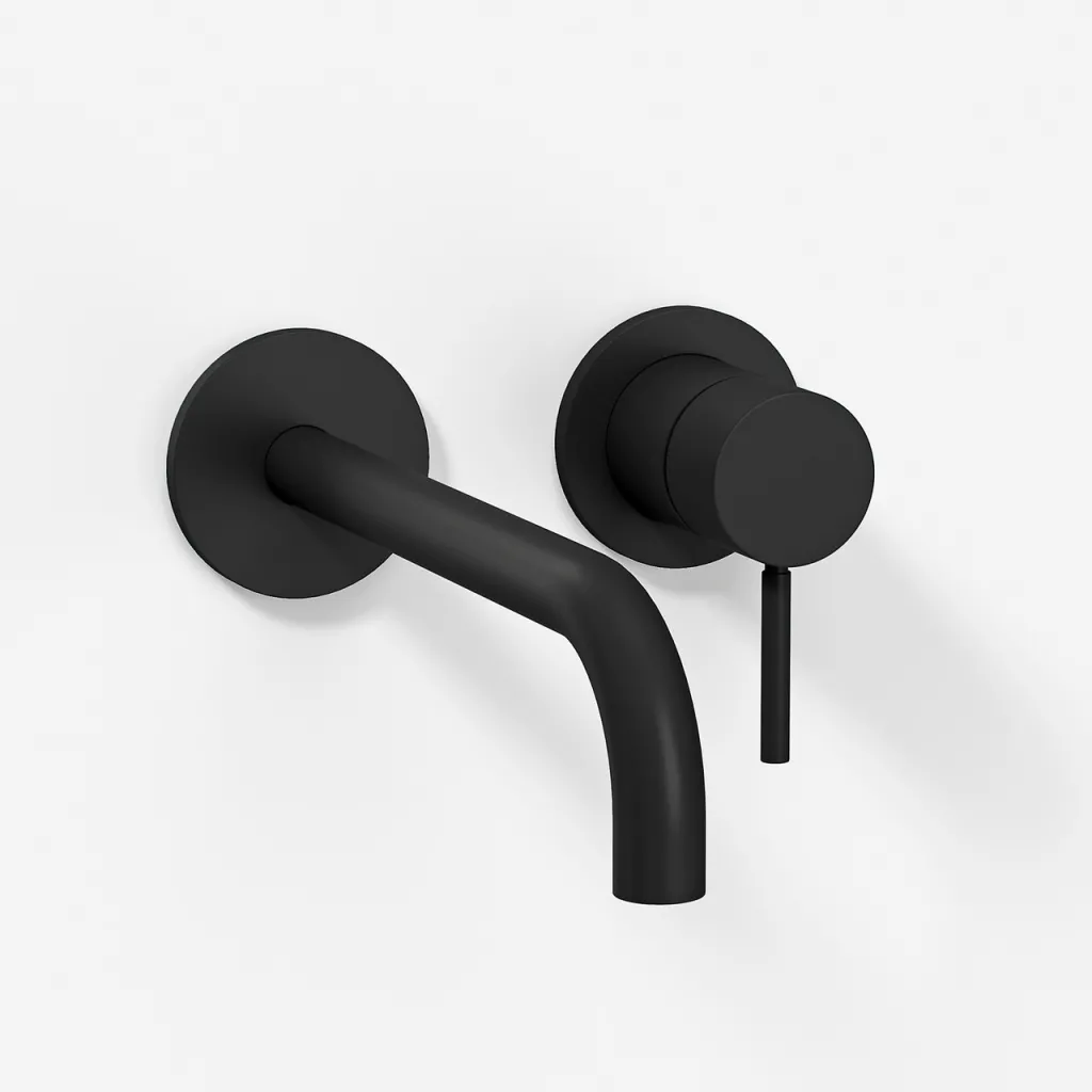 Semplice SHV502 S02 - 19 cm spout, Matte black