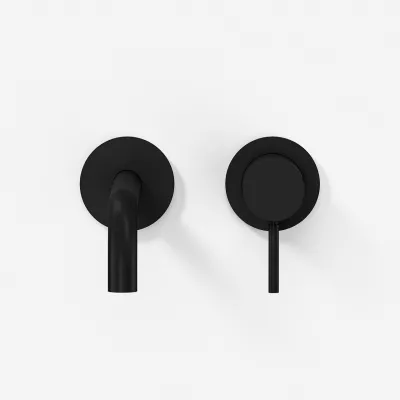 Semplice SHV502 S02 - 19 cm spout, Matte black