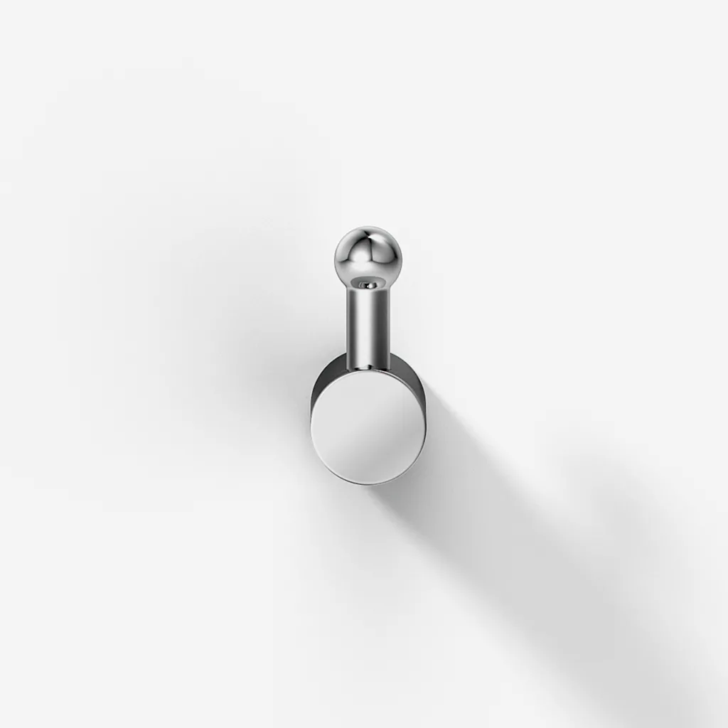 Hassel&Teudt H17 - Towel hook, Chrome