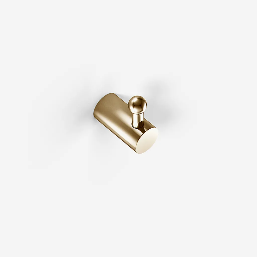Hassel&Teudt H17 - Towel hook, Polished Brass Nature