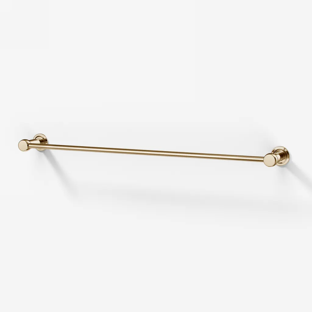 Hassel&Teudt H19-60 - Towel rail 60 cm, Polished Brass Natural