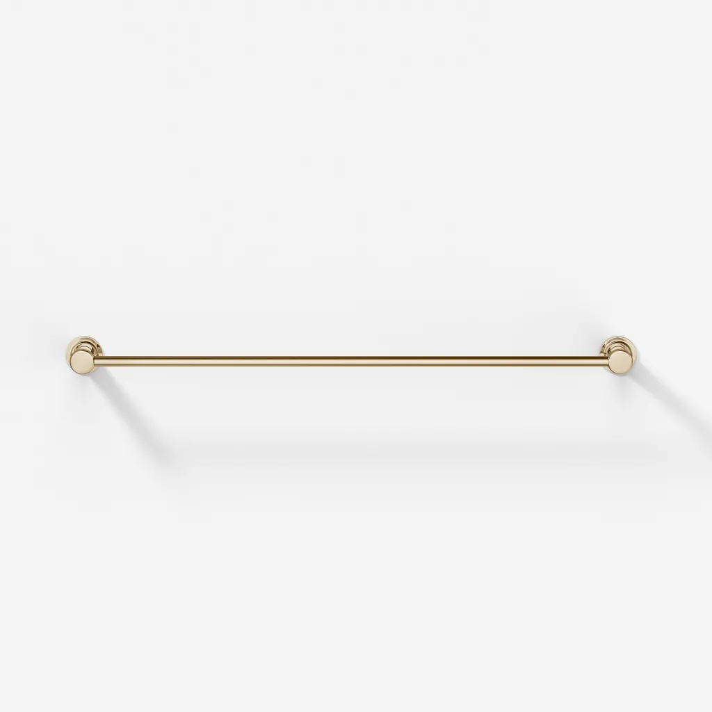 Hassel&Teudt H19-60 - Towel rail 60 cm, Polished Brass Natural