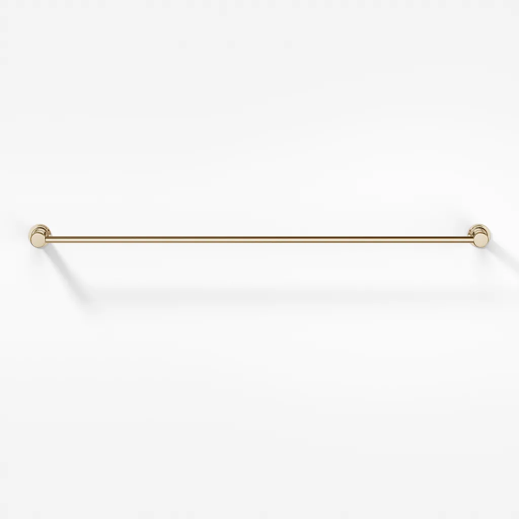 Hassel&Teudt H19-80 - Towel rail 80 cm, Polished Brass Nature