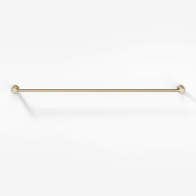 Hassel&Teudt H19-80 - Towel rail 80 cm, Polished Brass Nature