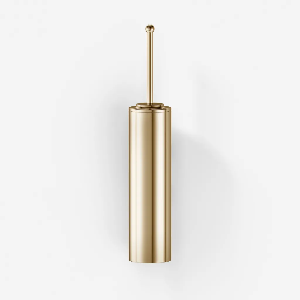 Hassel&Teudt H33W - Toilet brush Wall-mounted, Polished Brass Nature
