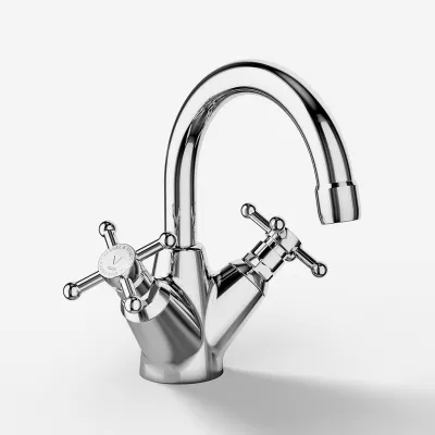Hassel&Teudt HHV102 - Washbasin armature, Chrome