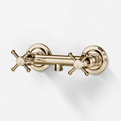 Hassel&Teudt HBR204 - Shower faucet, Polished Brass Natural