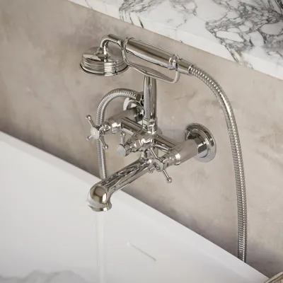 Hassel&Teudt HBK701 - Tub & shower mixer, Chrome