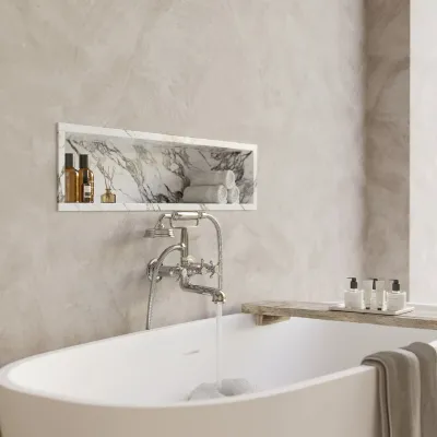 Hassel&Teudt HBK701 - Tub & shower mixer, Chrome