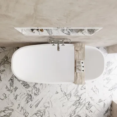 Hassel&Teudt HBK701 - Tub & shower mixer, Chrome