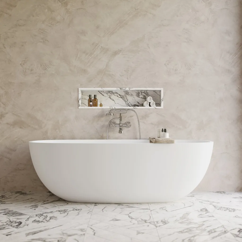 Hassel&Teudt HBK701 - Tub & shower mixer, Chrome