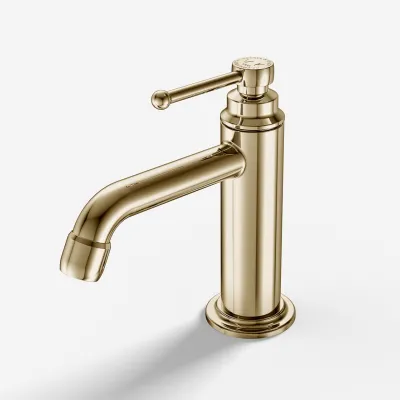 Hassel&Teudt HHV401 - Washbasin fitting, Polished Brass Natural