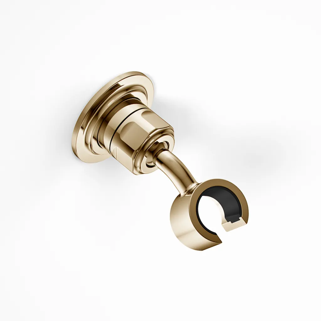 Hassel&Teudt HBH088 - Hand shower holder, Polished Brass Natural