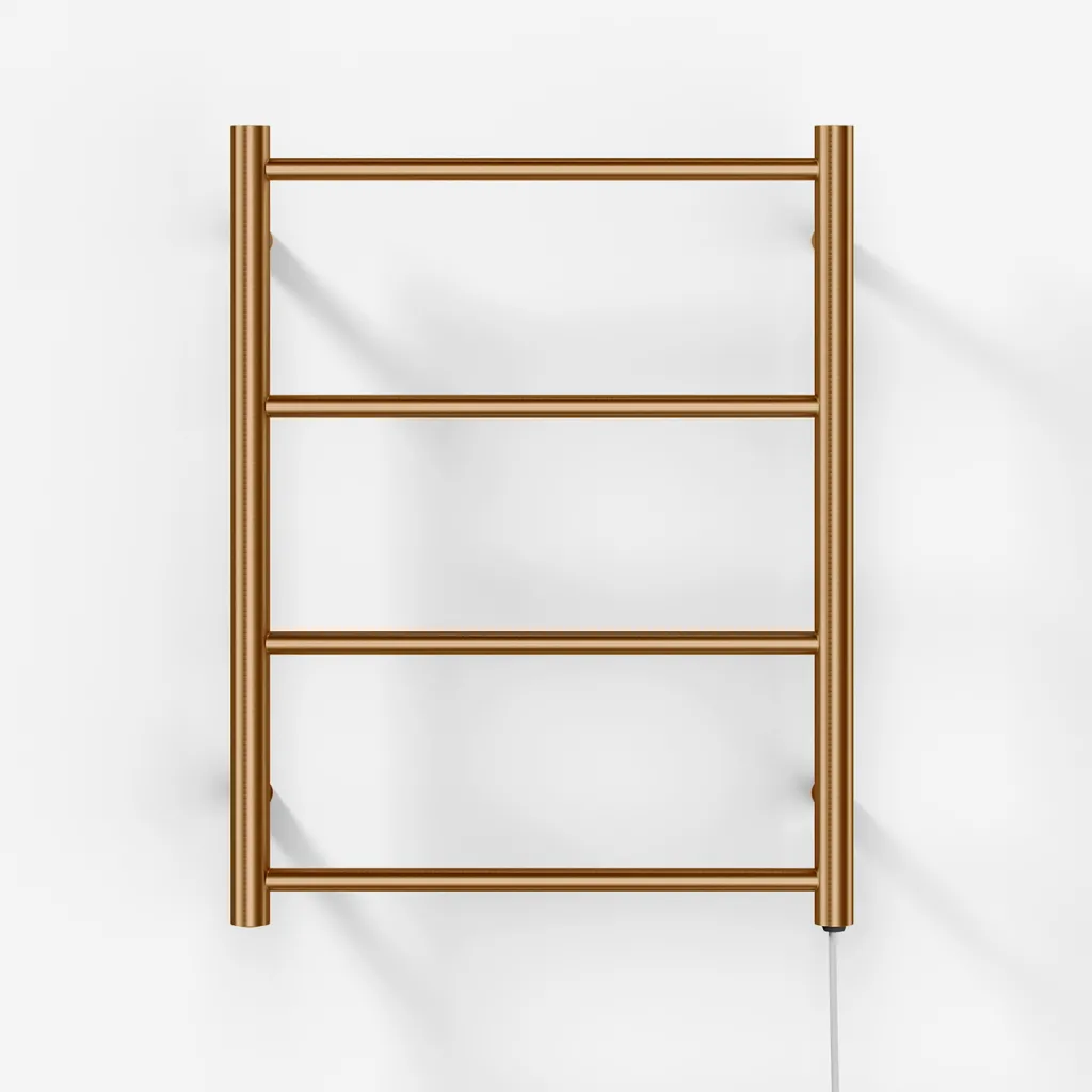 Pulcher Minimalism PM64 - Electric towel warmer, 50 x 64h cm, PVD Brushed Copper