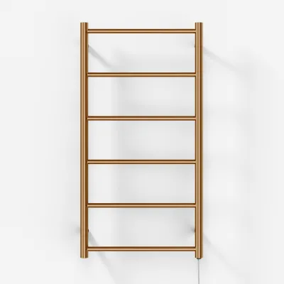 Pulcher Minimalism PM96 - Electric towel warmer, 50 x 96h cm. PVD Brushed Copper