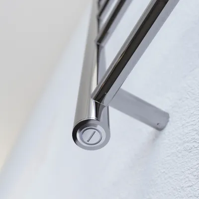 Pulcher Minimalism PM128 - Electric towel rail, 50 x 128h cm. Chrome