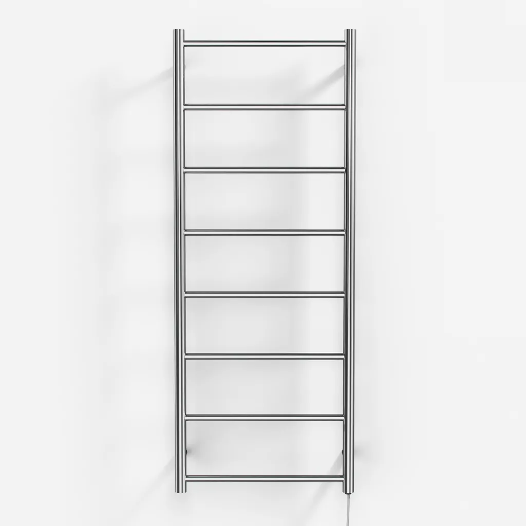 Pulcher Minimalism PM128 - Electric towel rail, 50 x 128h cm. Chrome