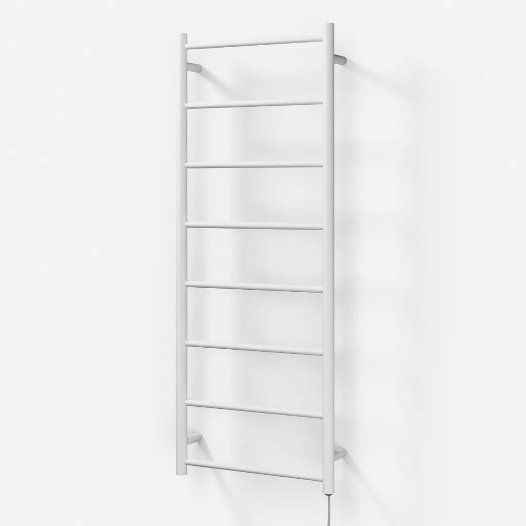 Pulcher Minimalism PM128 - Electric towel warmer, 50 x 128h cm, Matt white
