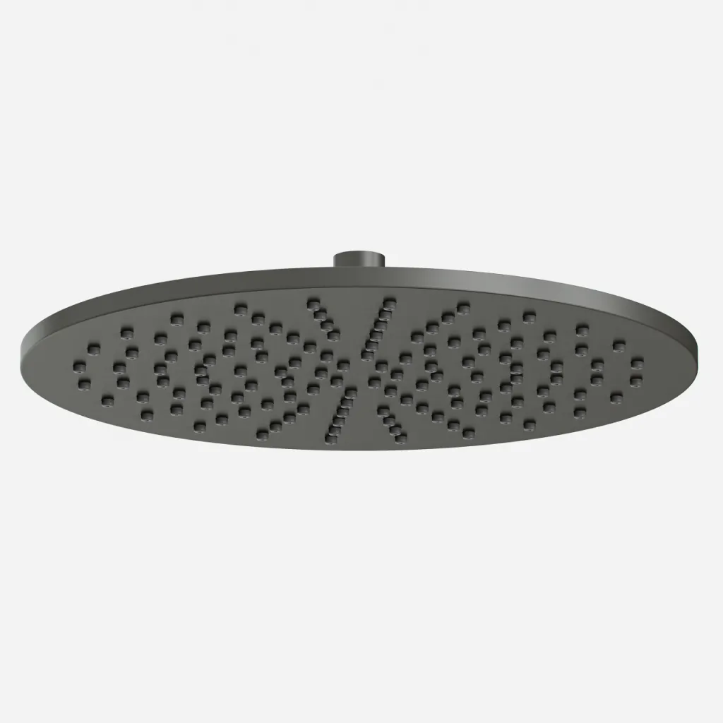 Rain DeLuxe RHB30 - Shower head, PVD Matt Gun metal