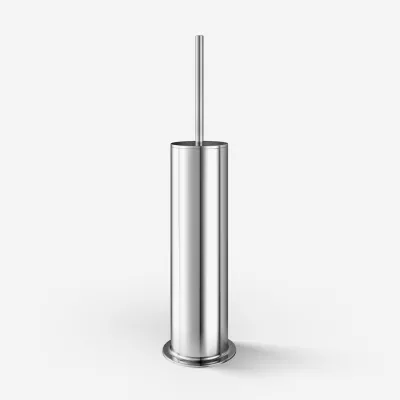 Classwell CW33 - Floor-standing toilet brush, chrome