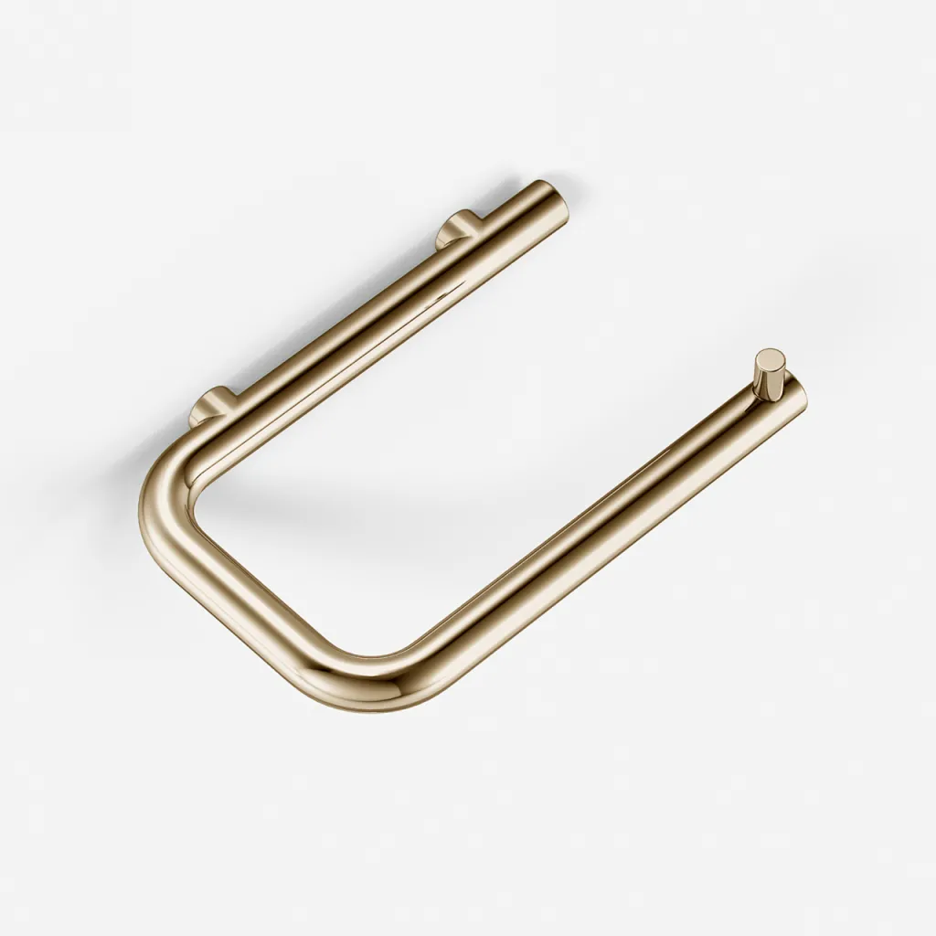 Semplice PS12U - Paper Holder, Polished Brass Natural