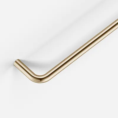 Semplice PS19-45 - Towel Rail, Polished Brass Nature