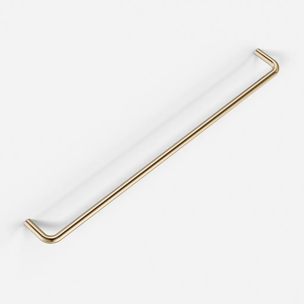 Semplice PS19-60 - Towel Rail, Polished Brass Nature